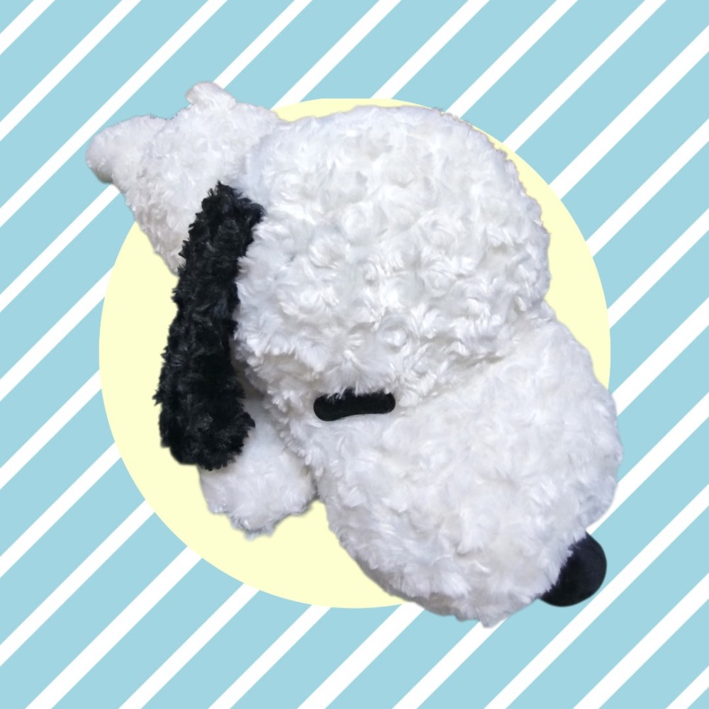 正版授權 60cm SNOOPY 史奴比 史努比 玫瑰絨 趴姿 大 娃娃 玩偶 抱枕-細節圖2