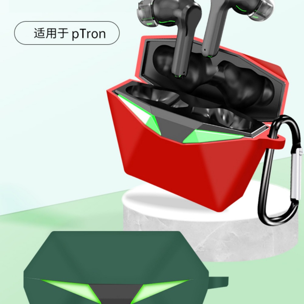 Ptron Bassbuds Jade 保護套 藍芽耳機保護套 矽膠 掛勾-細節圖7