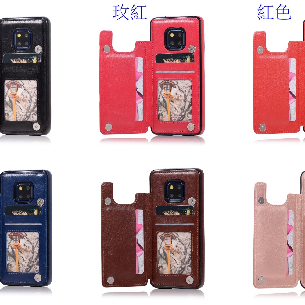 華為 Mate20 Mate20pro 插卡 支架 翻蓋 手機殼-細節圖2
