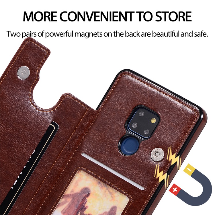 華為 Mate20 Mate20pro 插卡 支架 翻蓋 手機殼-細節圖8