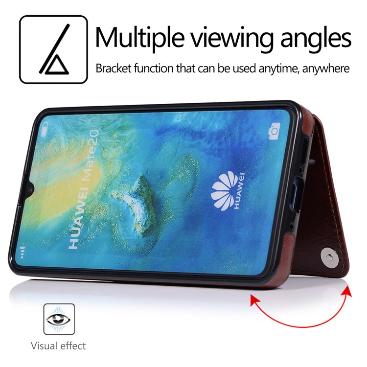 華為 Mate20 Mate20pro 插卡 支架 翻蓋 手機殼-細節圖10