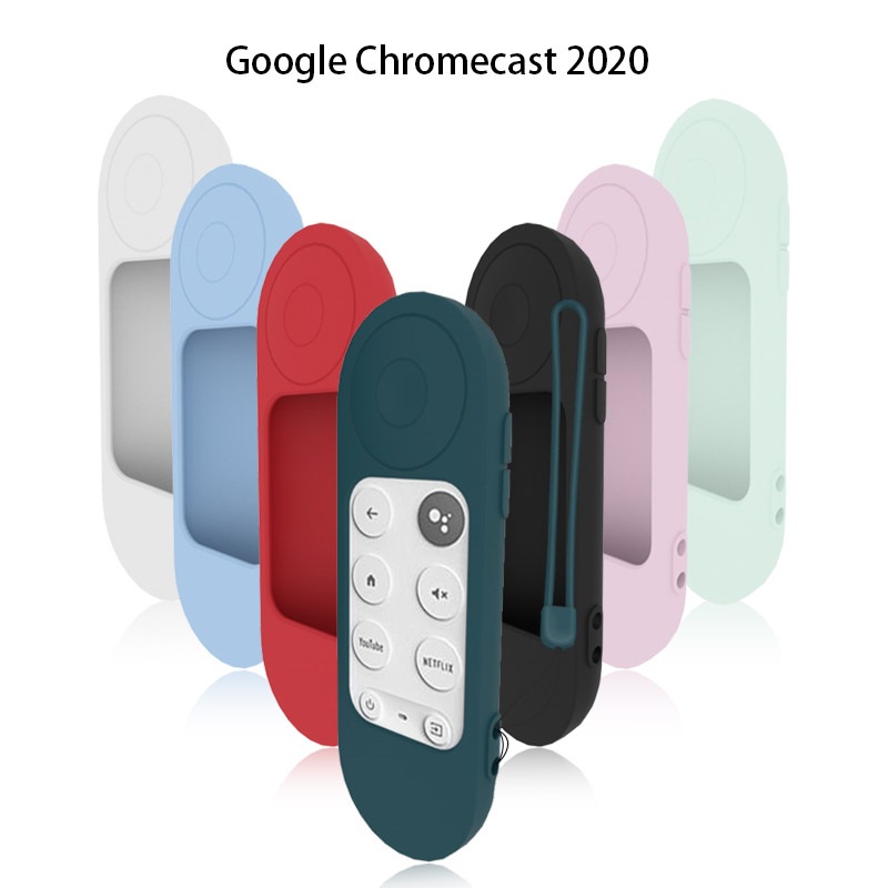 Google TV Chromecast 2020 with Google TV 矽膠保護套 遙控器保護套-細節圖6