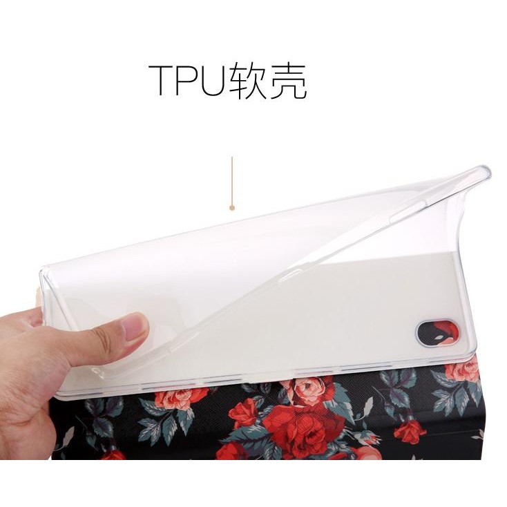 Tab A Tab 8.0 P200 P205 Tab A 10.1 T515 T510 葉脈 復古  平板保護套 WH-細節圖6