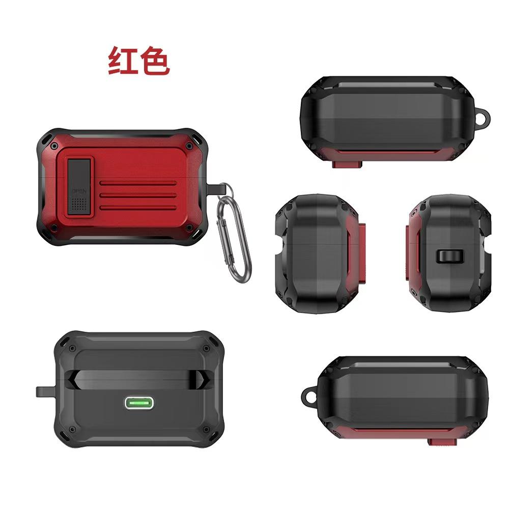 SONY LinkBuds S WF-1000XM4 LS900N 防丟掛繩 卡扣 盔甲 雙色 藍芽耳機保護套 保護殼-細節圖3