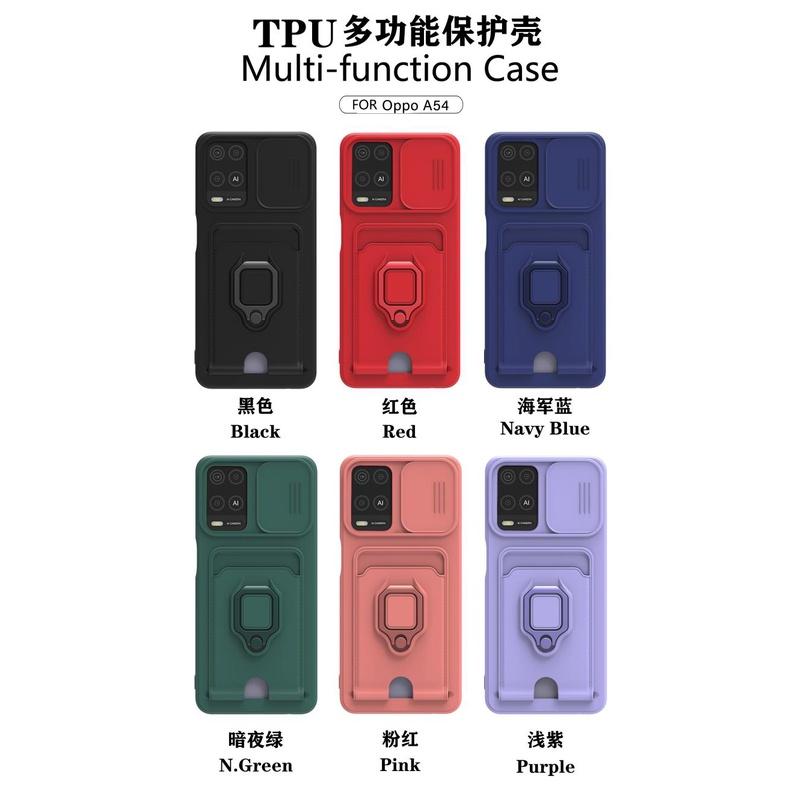 OPPO A54 A55 A74 REALME C11 C21 插卡 支架 手機殼-細節圖3