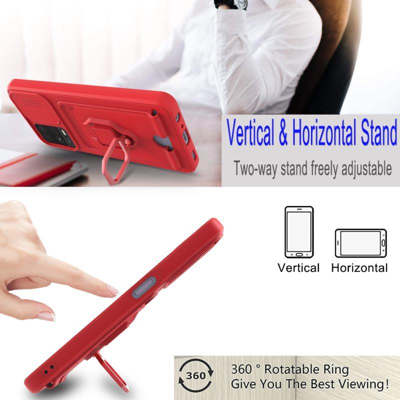 OPPO A54 A55 A74 REALME C11 C21 插卡 支架 手機殼-細節圖5