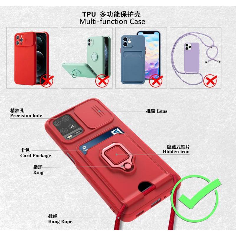 OPPO A54 A55 A74 REALME C11 C21 插卡 支架 手機殼-細節圖7