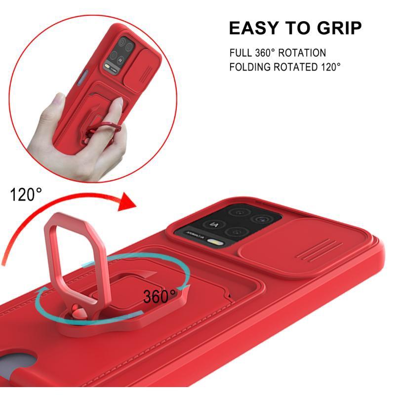 OPPO A54 A55 A74 REALME C11 C21 插卡 支架 手機殼-細節圖8