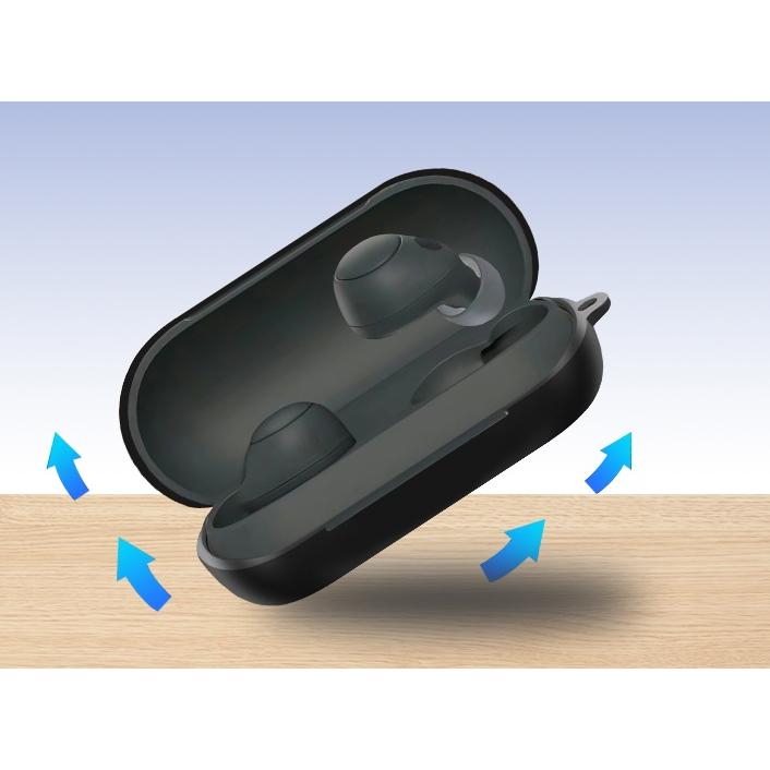 SONY WF-C700N WF-C500 WF-H800 防丟掛繩 矽膠保護套  防摔 矽膠-細節圖7