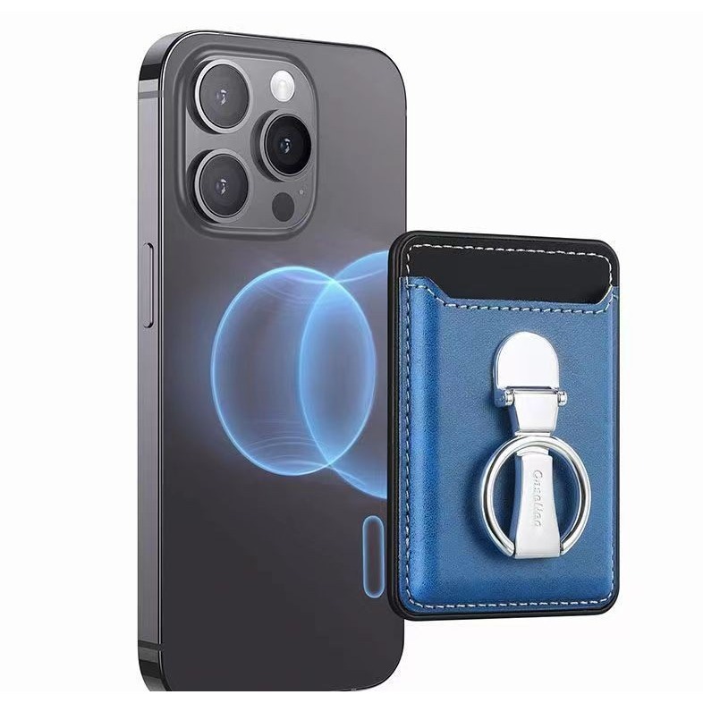 蘋果 magsafe保護套 百變支架 指環 保護套 無線充電保護套-細節圖4