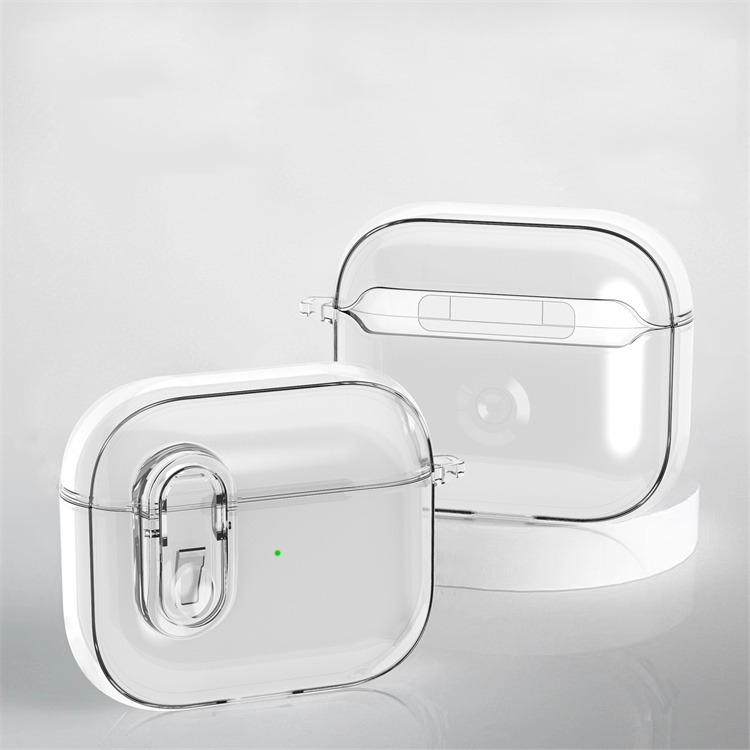 蘋果 AirPods Pro2 2022 AirPods1/2 AirPods3 卡扣 高透 耳機保護套 保護殼-細節圖5