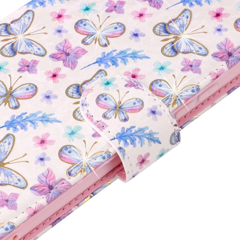 小米 紅米note13 紅米note13pro 紅米note13pro+燙金 復古花 側立 皮套-細節圖7