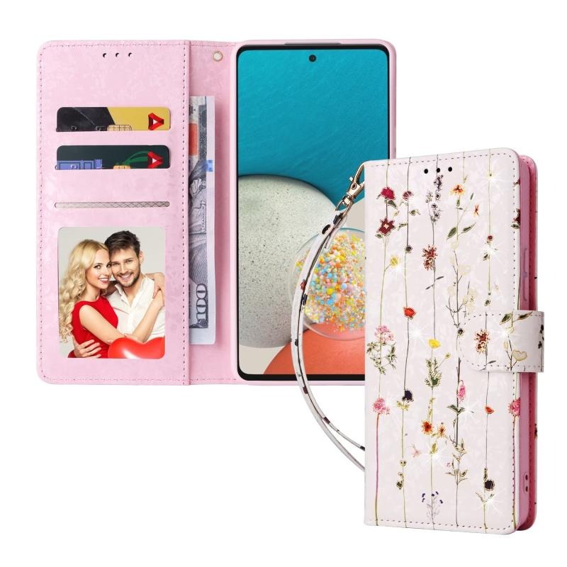 小米 紅米note13 紅米note13pro 紅米note13pro+燙金 復古花 側立 皮套-細節圖9