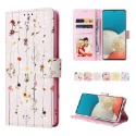 小米 紅米note13 紅米note13pro 紅米note13pro+燙金 復古花 側立 皮套-規格圖11
