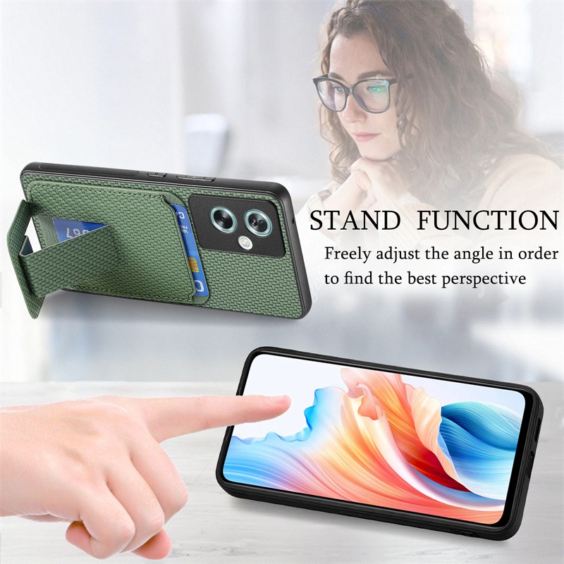 realme11 11pro 11pro+ realme10pro 10pro+ A79 A98 支架 碳纖維 手機殼-細節圖2