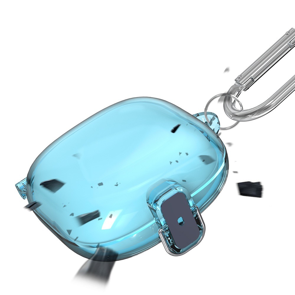 蘋果 魔音 beats fit Pro 卡扣 盔甲 透明 藍芽耳機保護套 保護殼-細節圖2