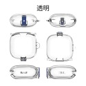 蘋果 魔音 beats fit Pro 卡扣 盔甲 透明 藍芽耳機保護套 保護殼-規格圖7