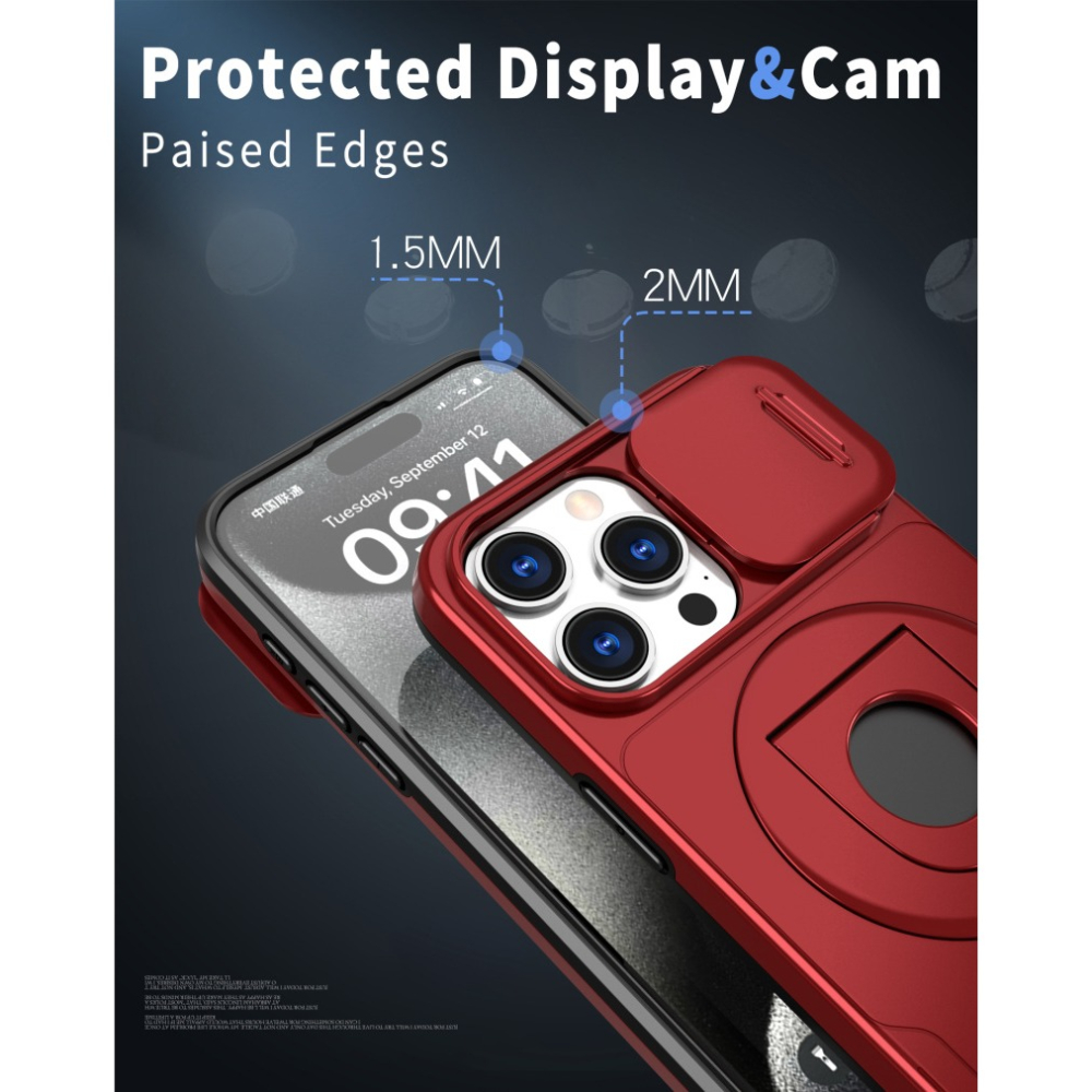 蘋果15 15pro 15+ 14 14pro 14+ 12pro 11X XR XSMAX 旋轉 支架 手機殼-細節圖8