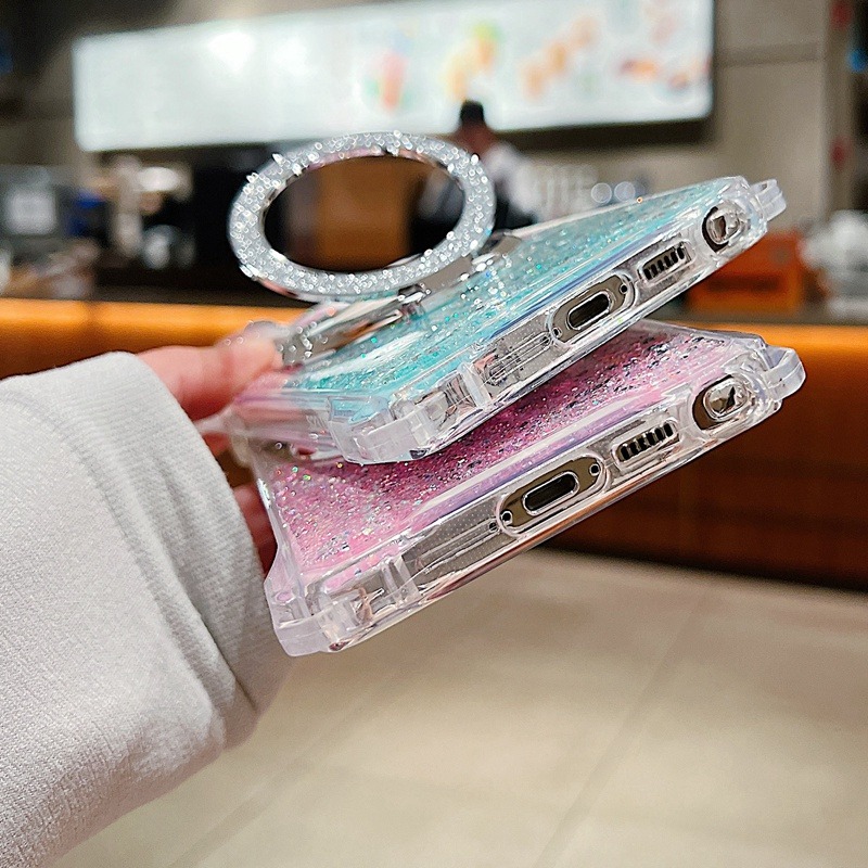 三星 S24 S24+ S24U S23 S23+ S22U A55 A54 A53 A34 閃粉 磁吸 支架 手機殼-細節圖4