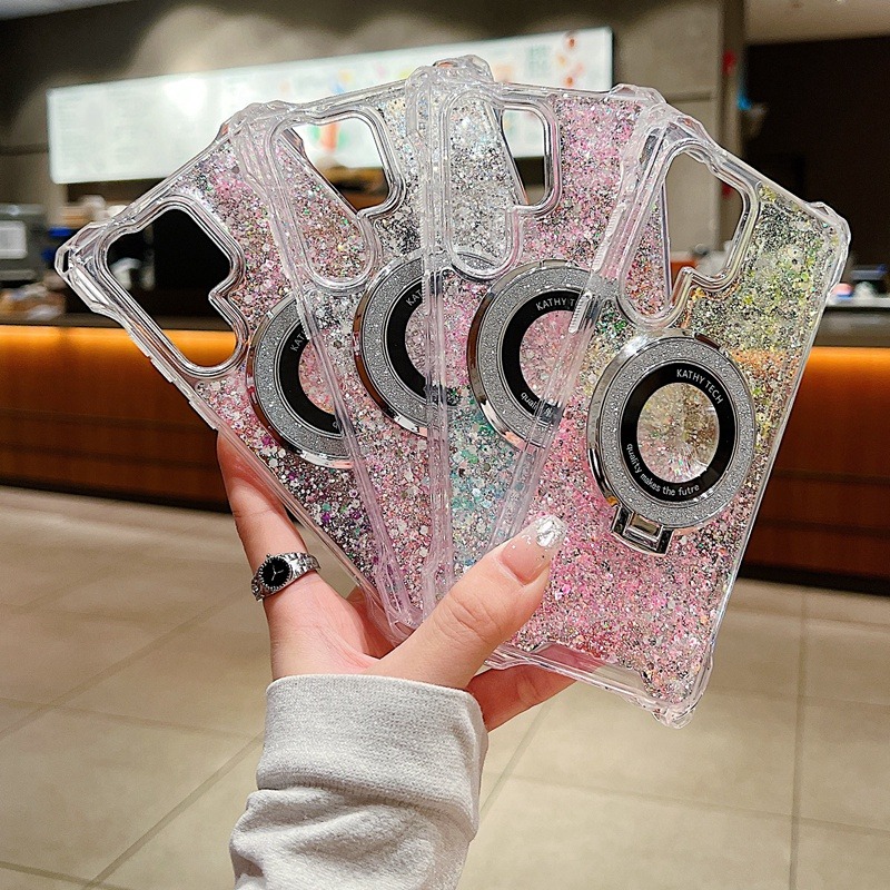 三星 S24 S24+ S24U S23 S23+ S22U A55 A54 A53 A34 閃粉 磁吸 支架 手機殼-細節圖8