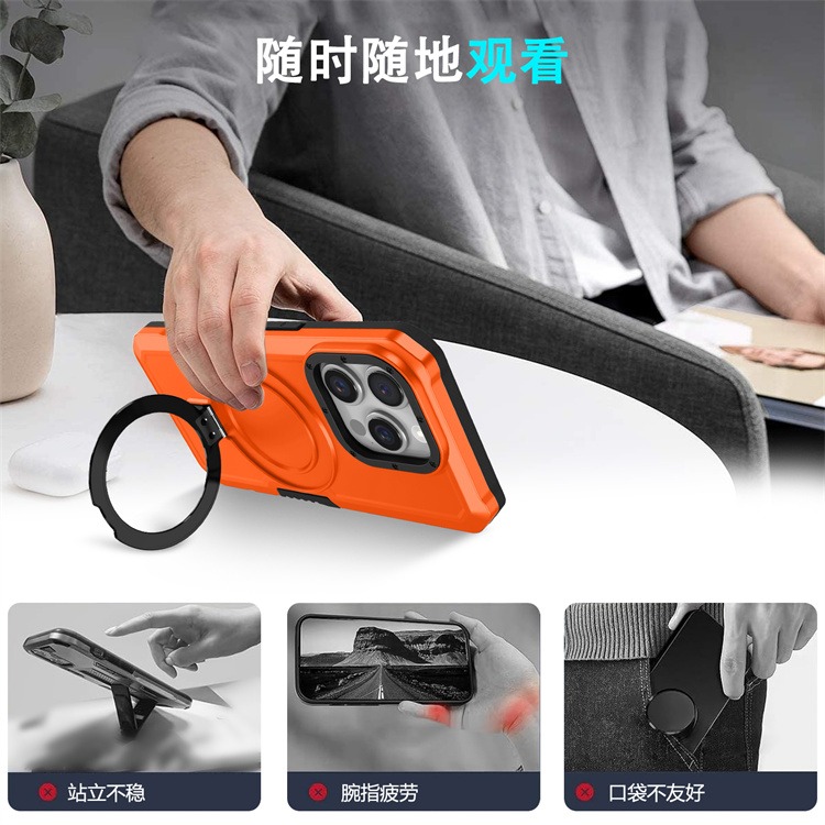 OPPO Reno10 Pro Reno10 A78 A38 雙色 指環 支架 手機殼-細節圖9