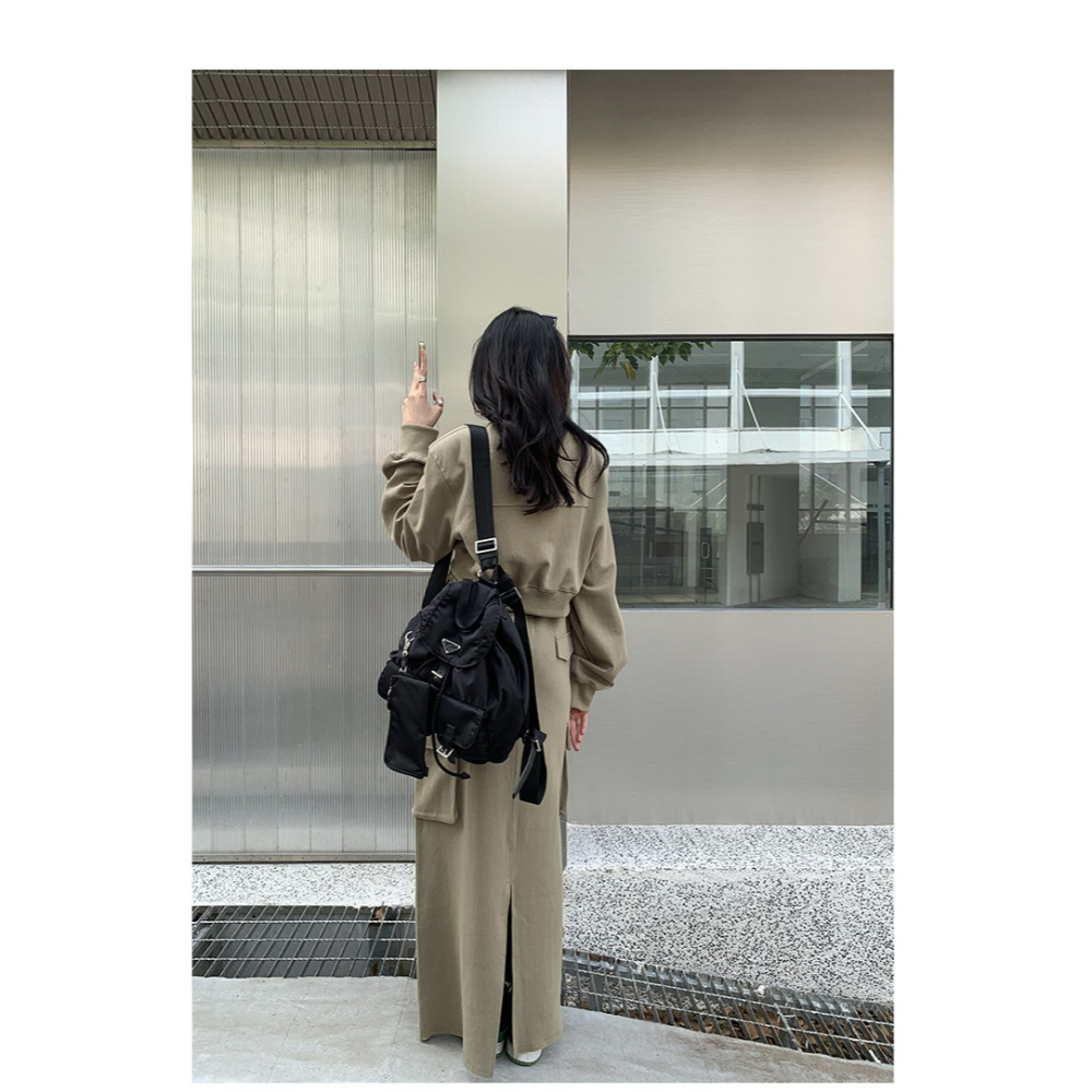 旅行多功能♬💫F19韓國🇰🇷代購休閒牛津布雙肩背包 後背包 雙肩包 多功能旅行包 簡約旅行包 韓國後背包 經典-細節圖4