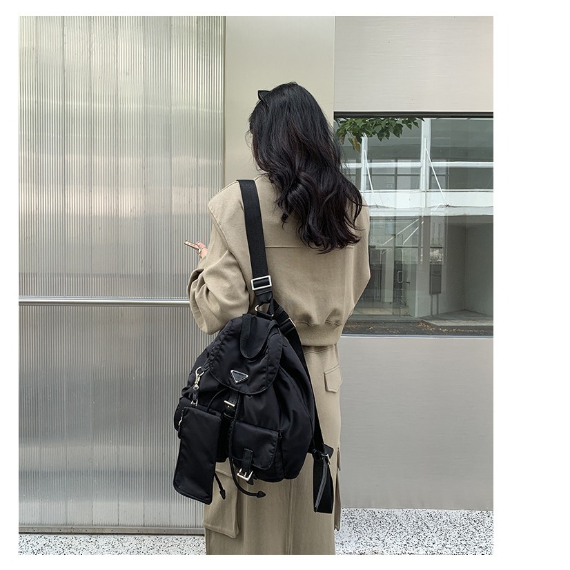 旅行多功能♬💫F19韓國🇰🇷代購休閒牛津布雙肩背包 後背包 雙肩包 多功能旅行包 簡約旅行包 韓國後背包 經典-細節圖5