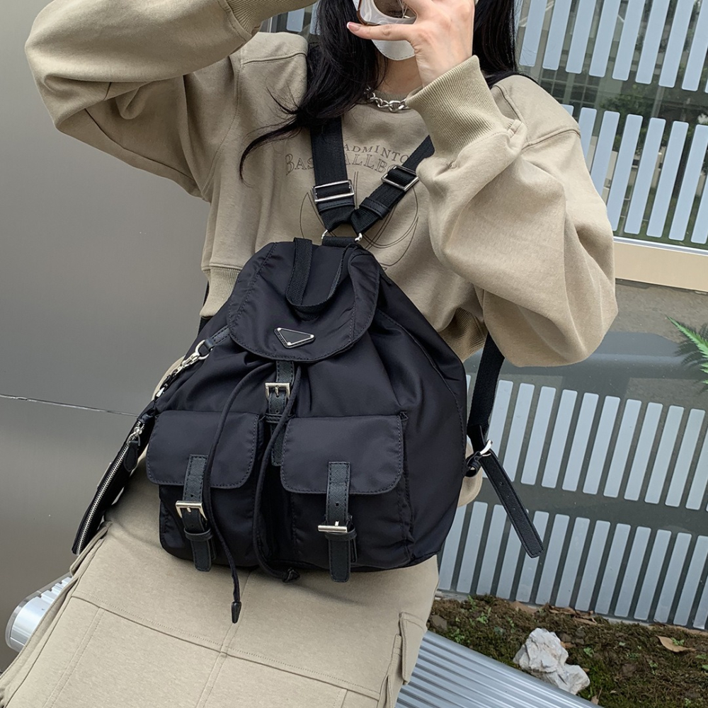 旅行多功能♬💫F19韓國🇰🇷代購休閒牛津布雙肩背包 後背包 雙肩包 多功能旅行包 簡約旅行包 韓國後背包 經典-細節圖7