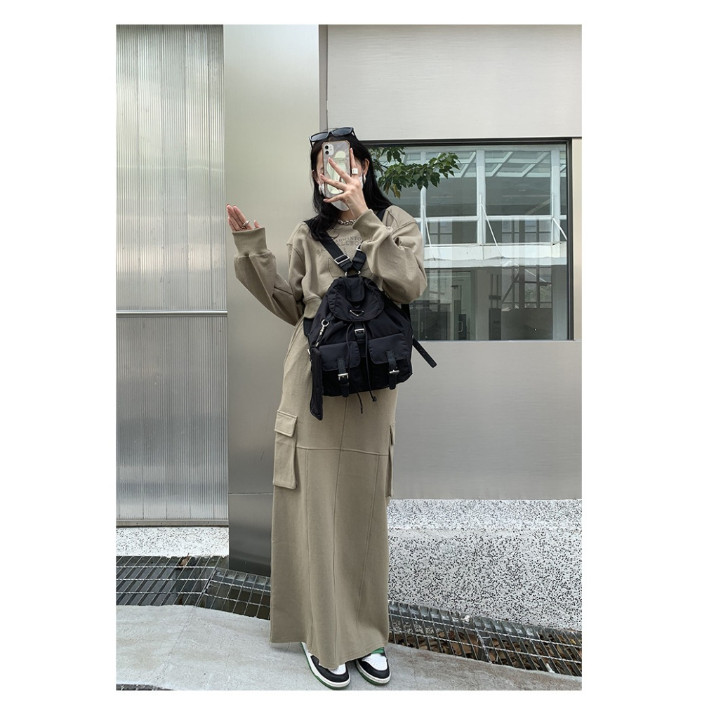 旅行多功能♬💫F19韓國🇰🇷代購休閒牛津布雙肩背包 後背包 雙肩包 多功能旅行包 簡約旅行包 韓國後背包 經典-細節圖9