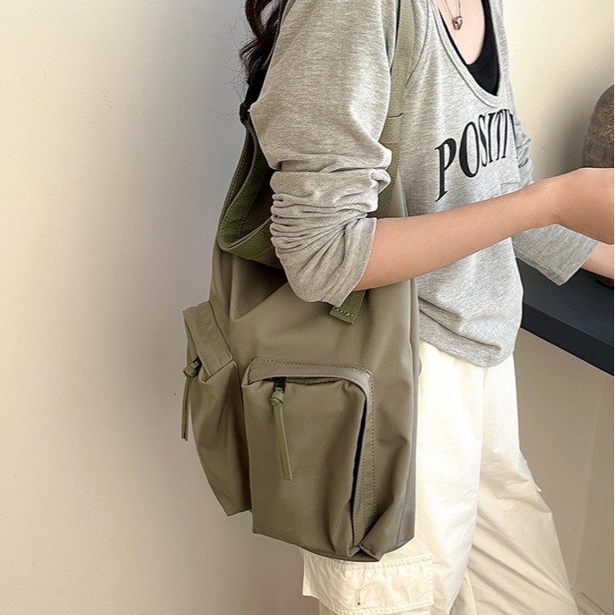 加長型▌筆電/A4都好裝⟐U530高級感耐磨厚實大容量托特包 單肩包 肩背包 托特包 斜跨包 尼龍包-細節圖3