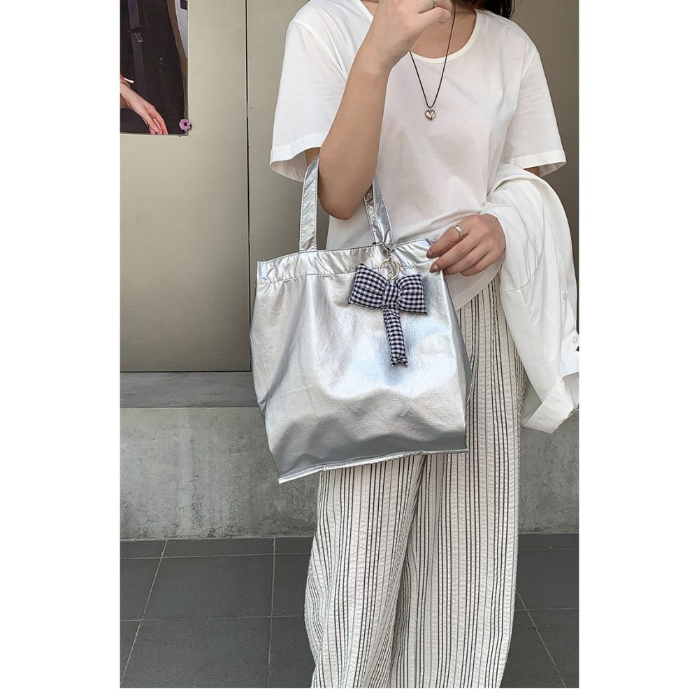 隨手拍的是我想留住的⧓AB910簡簡單單厚實高級通勤托特包 單肩托特包 單肩包 腋下包 手提包 韓國包-細節圖3