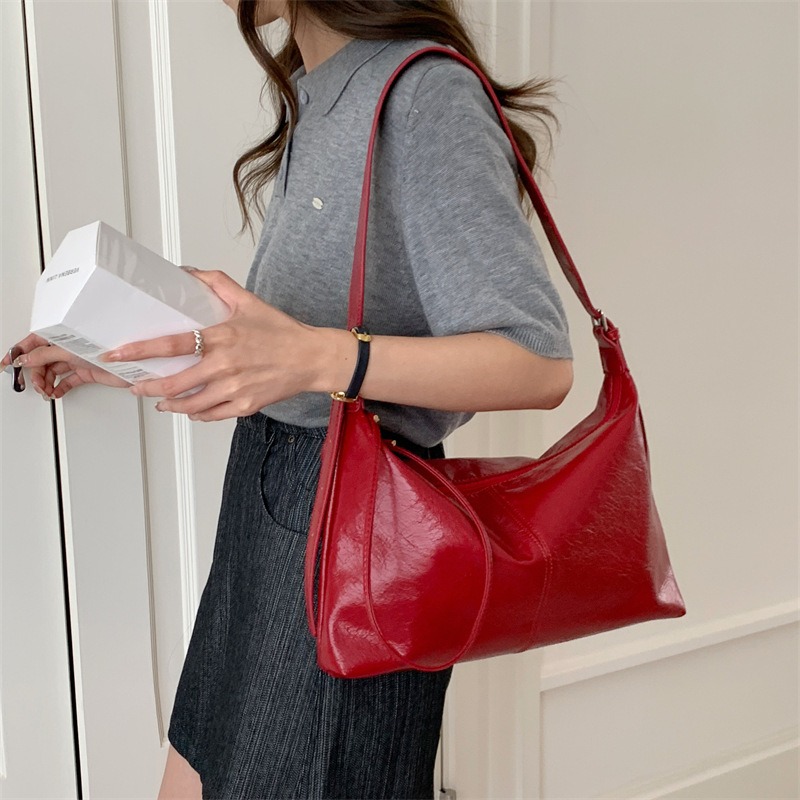 彰顯你氣質的關鍵⁂高級皮革『2313#』簡約軟皮革可調節托特包 韓國托特包 小方包 斜跨包 側背包 單肩包-細節圖3