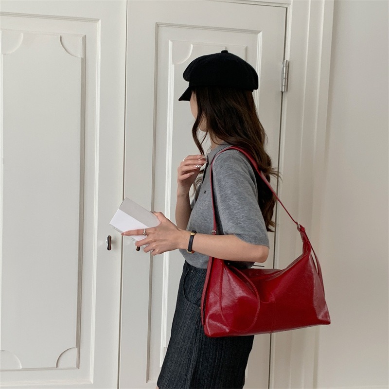 彰顯你氣質的關鍵⁂高級皮革『2313#』簡約軟皮革可調節托特包 韓國托特包 小方包 斜跨包 側背包 單肩包-細節圖10