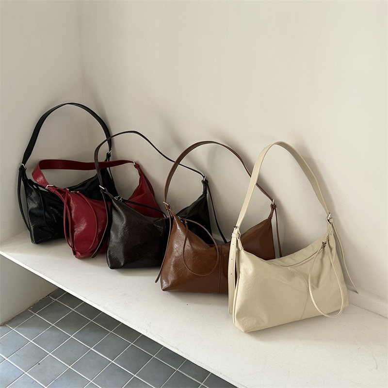 彰顯你氣質的關鍵⁂高級皮革『2313#』簡約軟皮革可調節托特包 韓國托特包 小方包 斜跨包 側背包 單肩包-細節圖11