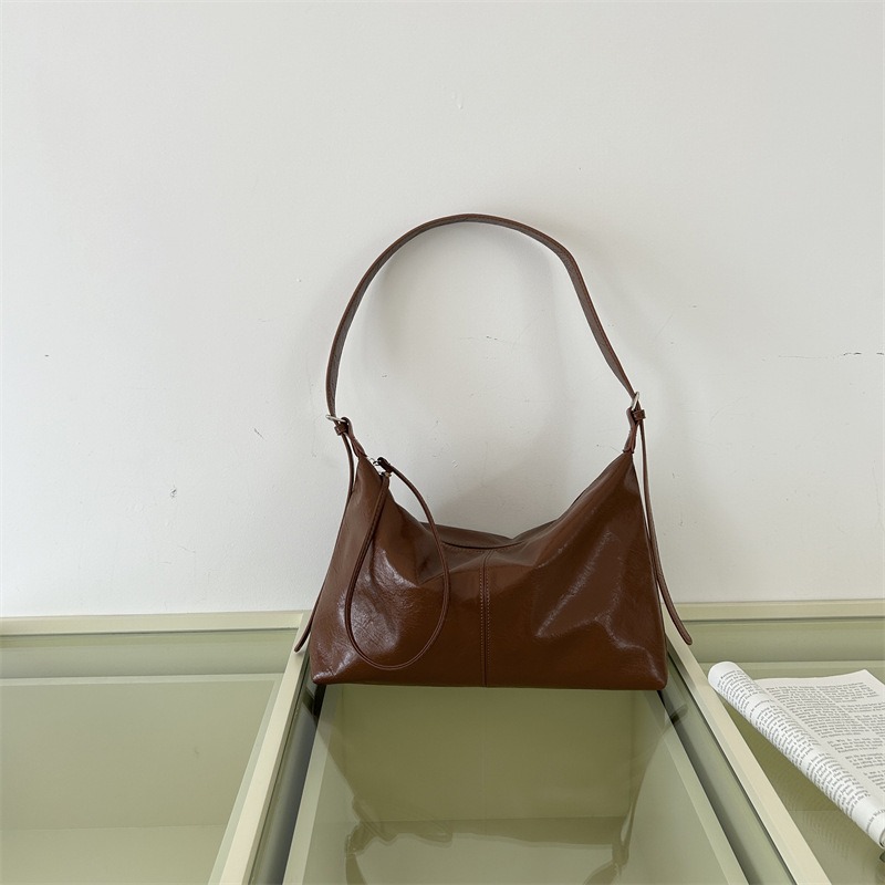 彰顯你氣質的關鍵⁂高級皮革『2313#』簡約軟皮革可調節托特包 韓國托特包 小方包 斜跨包 側背包 單肩包-規格圖11