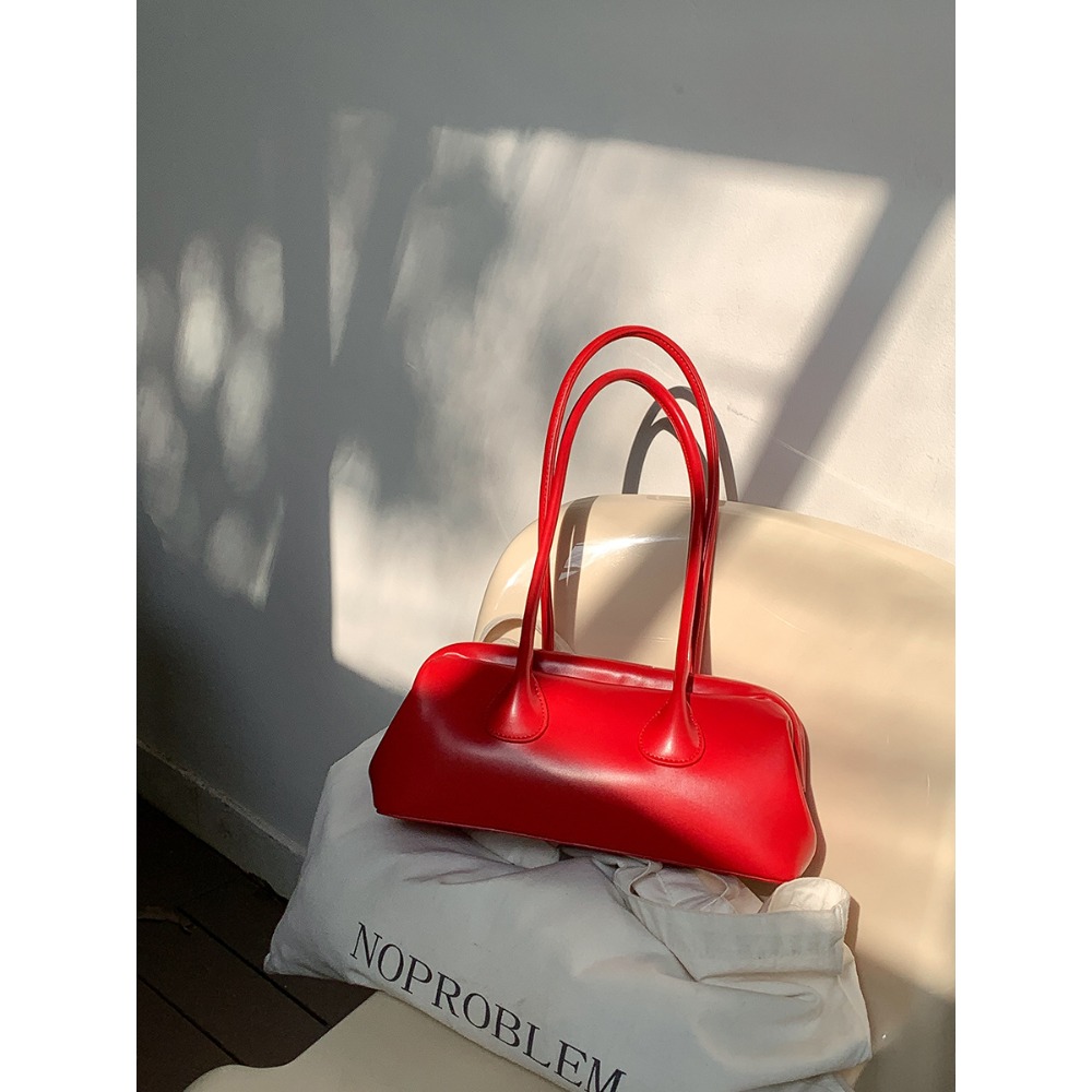 別活得太複雜௹夾子開口『A33833』大女主氣質單肩夾子法棍包 單肩包 腋下包 肩背包 夾子包 法棍包 手提包-規格圖11