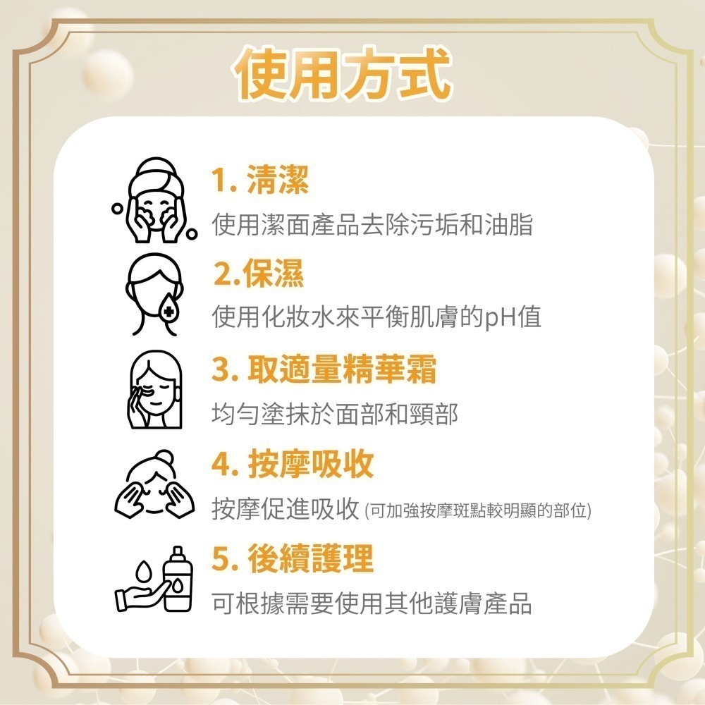 「美爽爽煥顏多胜肽精華霜｜補水保濕·修護肌膚·展現健康光澤！精研胜肽科技，呵護彈潤膚觸，守護肌膚青春感。」-細節圖6