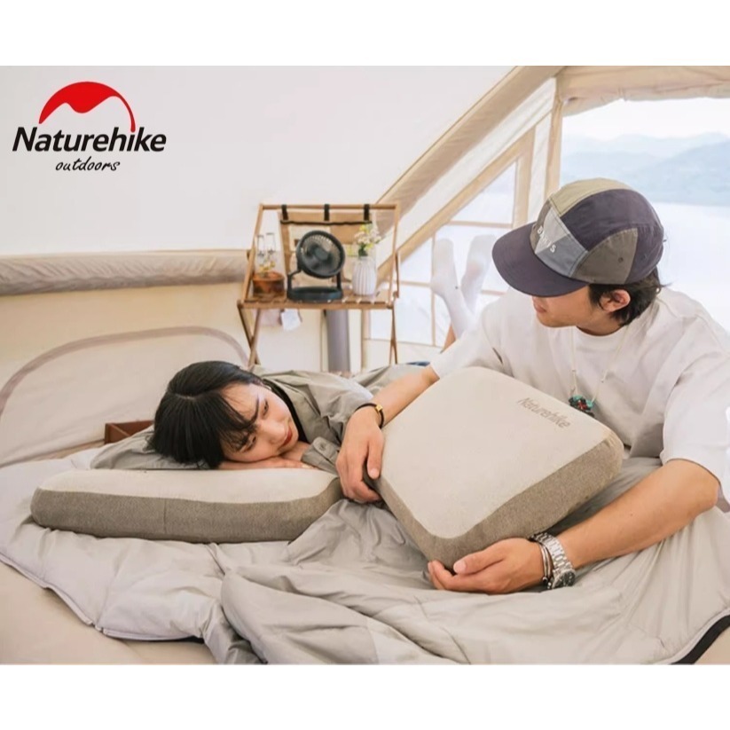 【Naturehike】挪客記憶棉 小枕頭 旅行枕 户外露營睡袋 旅行出差 兒童枕 便攜式 趴枕 方枕 午睡枕 摺疊-細節圖5