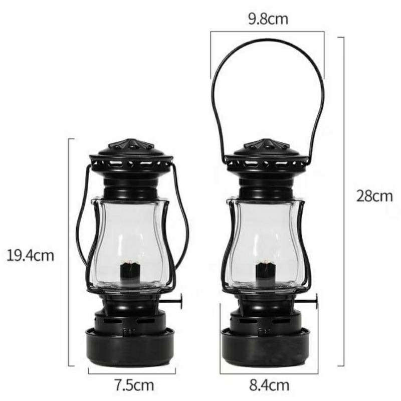 【JFEIBLUE】戶外露營復古煤油燈 速滑油燈 氛圍營地照明燈 露營燈 登山 手提燈 煤油燈 老油燈 露營 打火機-細節圖9