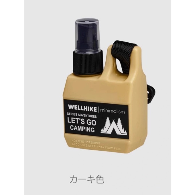 【WELLHIKE】露營噴霧瓶 80ml 户外戰術 旅行分裝 旅行分裝瓶 水 酒精 化妝水 防蚊液 洗滌 露營防蚊蟲-規格圖5