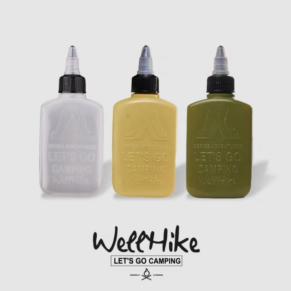 【WELLHIKE】套裝組 便攜式調味瓶 防漏密封油瓶 沾醬瓶 醬油瓶 油壺 油罐 酒精 醬醋調味罐 分裝瓶 小收纳盒-規格圖10