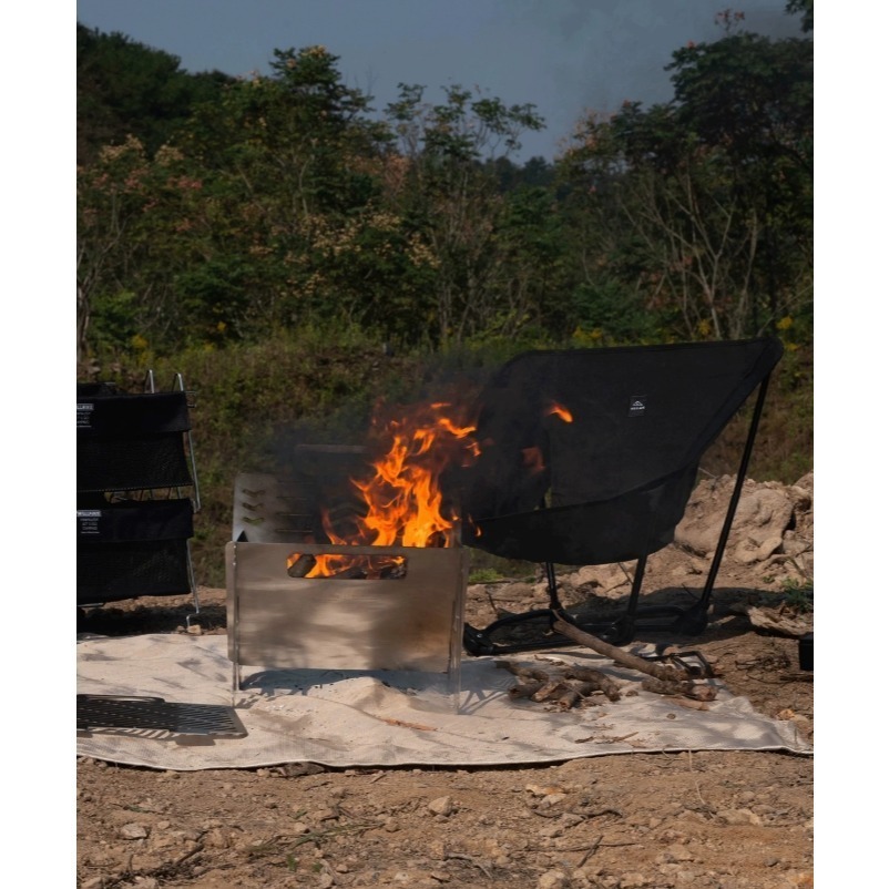 【TILLAK】Cordura 1000D 戰術摺疊椅 摺疊椅 月亮椅 露營椅 野餐椅 輕量椅 板凳 凳子 耐磨阻燃-細節圖6