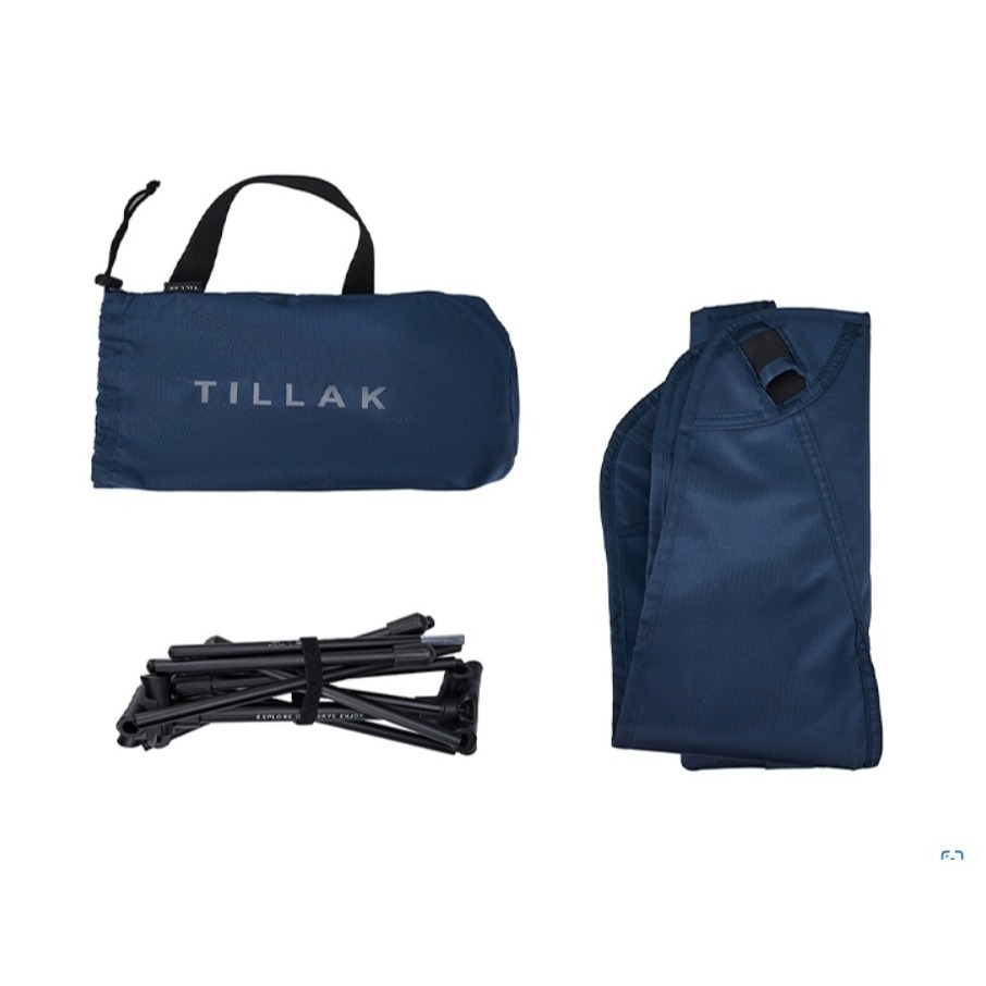【TILLAK】贈頭燈 月亮椅 折疊椅 摺疊椅 露營椅 釣魚椅 休閒椅 戶外椅 月亮躺椅 懶人椅 折疊椅 躺椅-細節圖10