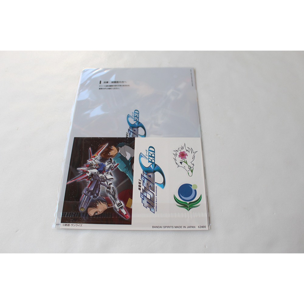 《現貨》機動戰士鋼彈SEED DESTINY  資料夾+貼紙 水星的魔女 一番賞 日版-細節圖2