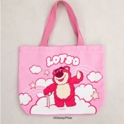 🇰🇷韓國大創限定-熊抱哥帆布拉鍊購物提袋-細節圖2