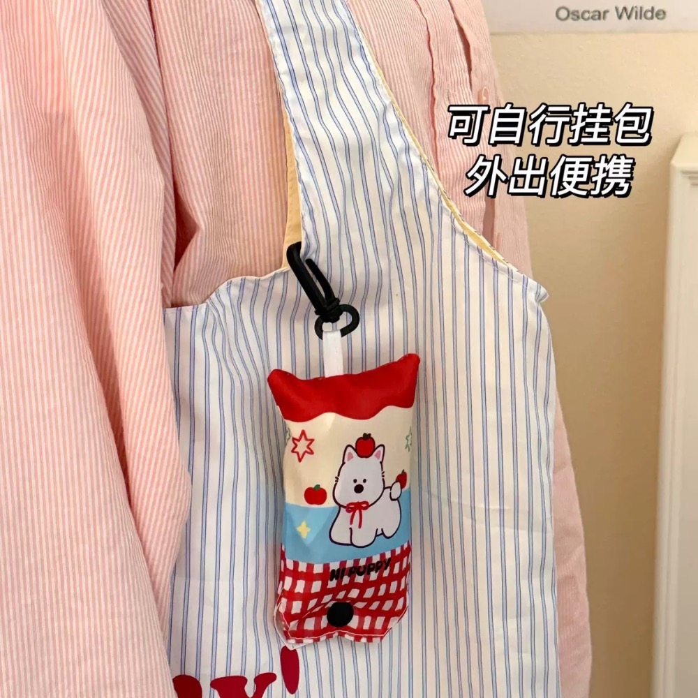 🛍️春日系列可收納購物袋-細節圖3