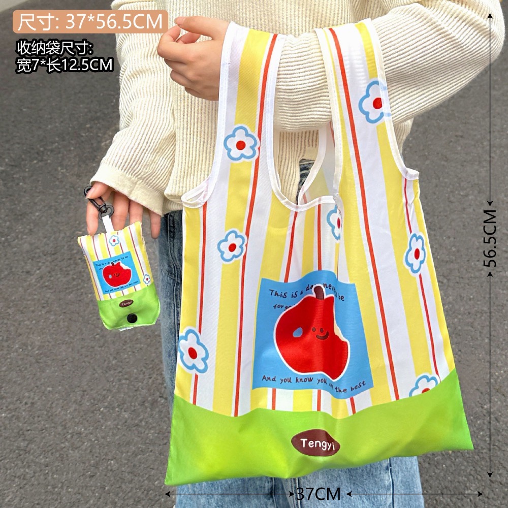 🛍️春日系列可收納購物袋-規格圖4