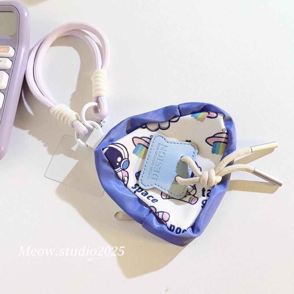 🌸 日韓ins風 掛繩零錢包/收納小包掛件-細節圖4