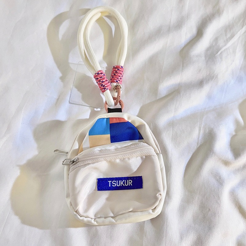 🌸 日韓ins風 掛繩零錢包/收納小包掛件-規格圖4