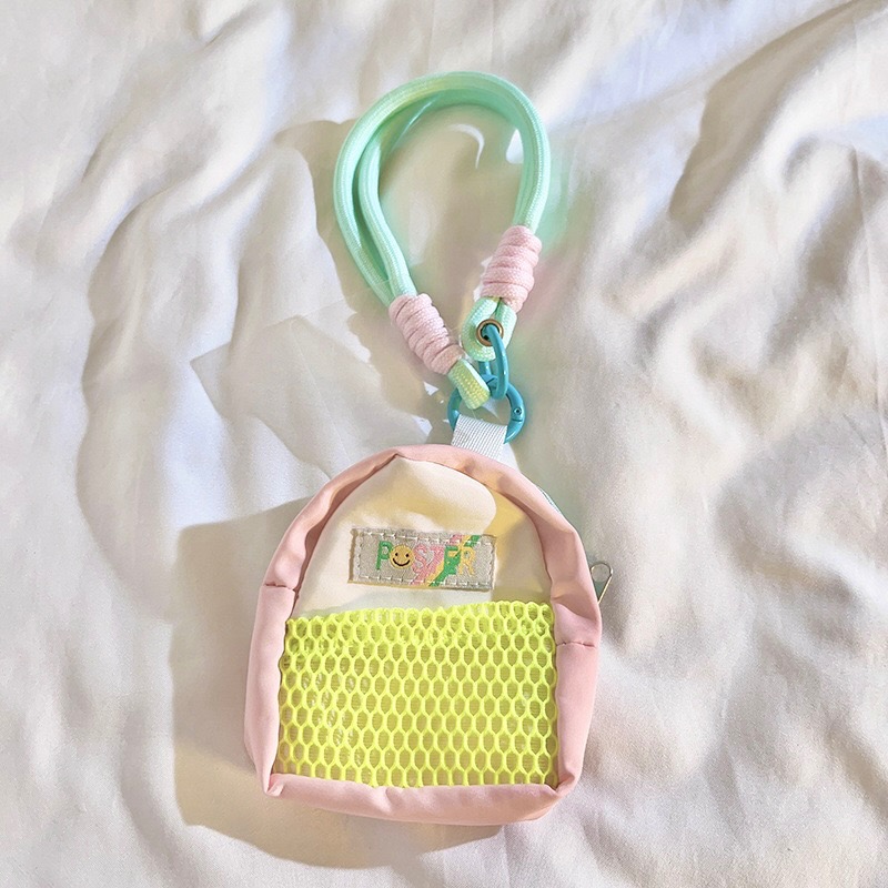 🌸 日韓ins風 掛繩零錢包/收納小包掛件-規格圖4